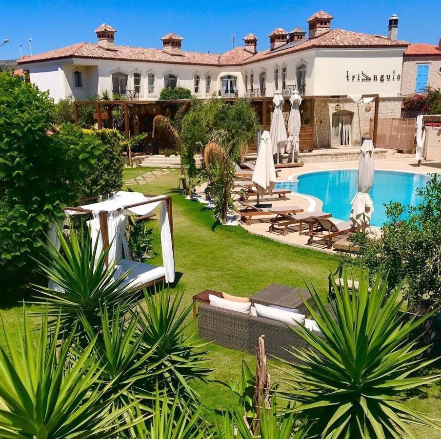 Triangulo Hotel Alacatı Bagian luar foto